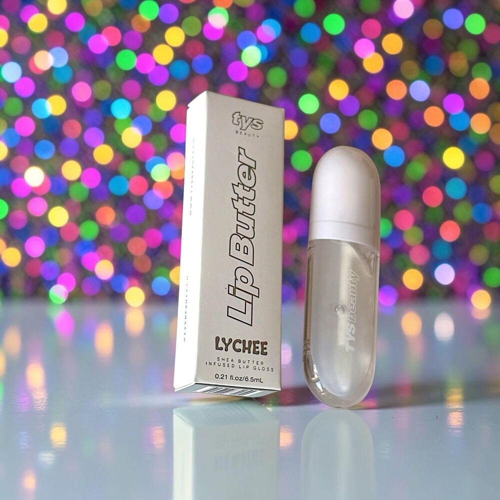 TYS BEAUTY Lip Butter - Lychee (Clear) - NIB